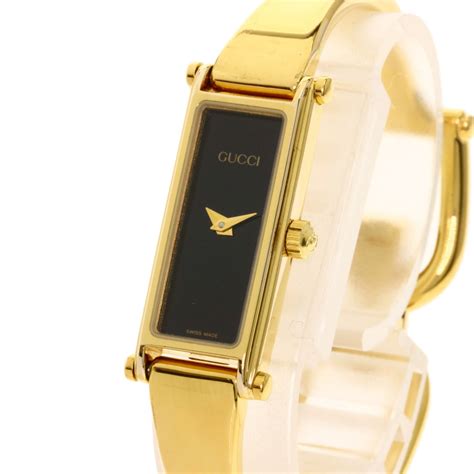 gucci gold bangle watch 1500l|gucci gold bangle watches ladies.